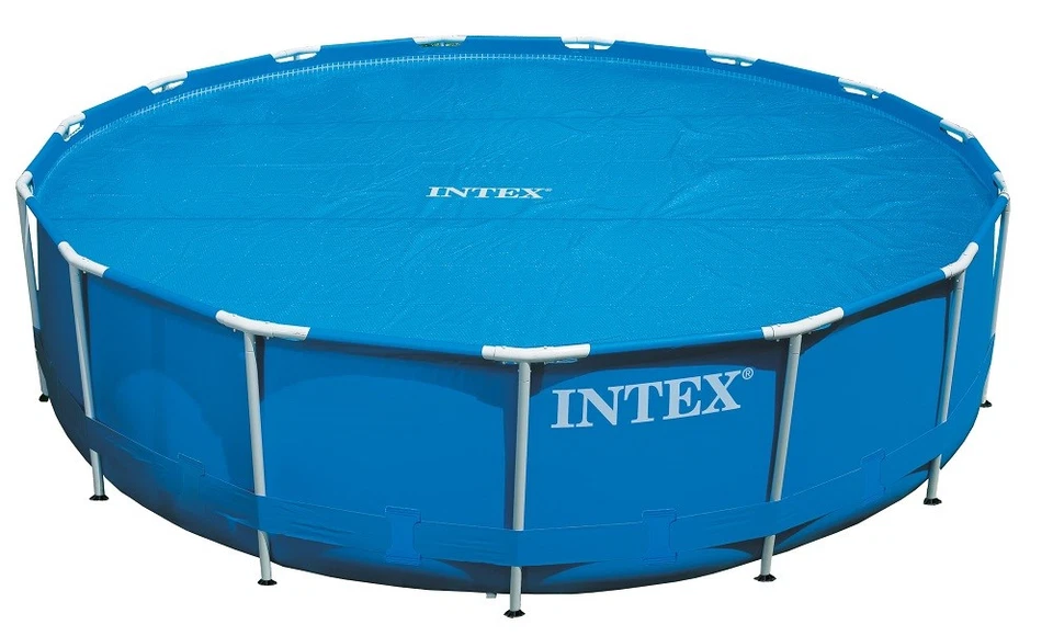 Intex Solar Pool Cover for 16FT Round Swimming Pools - Image 4 of 4