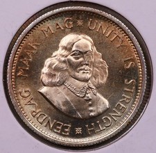 1961 South Africa 10 Cents UNC ***RARE ORIGINAL SILVER COIN***