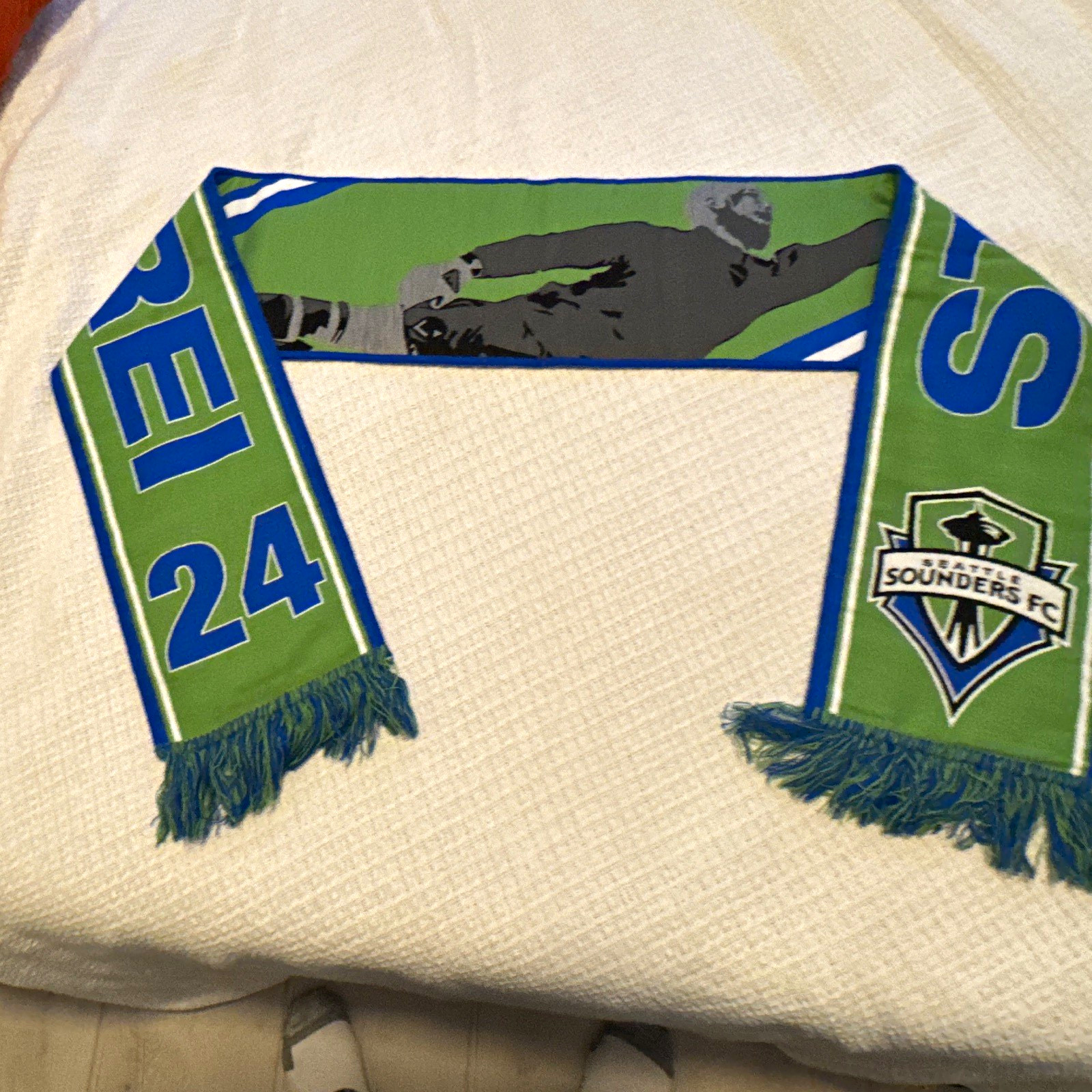 Seattle Sounders FC Soccer Scarf - Stefan Frei #24