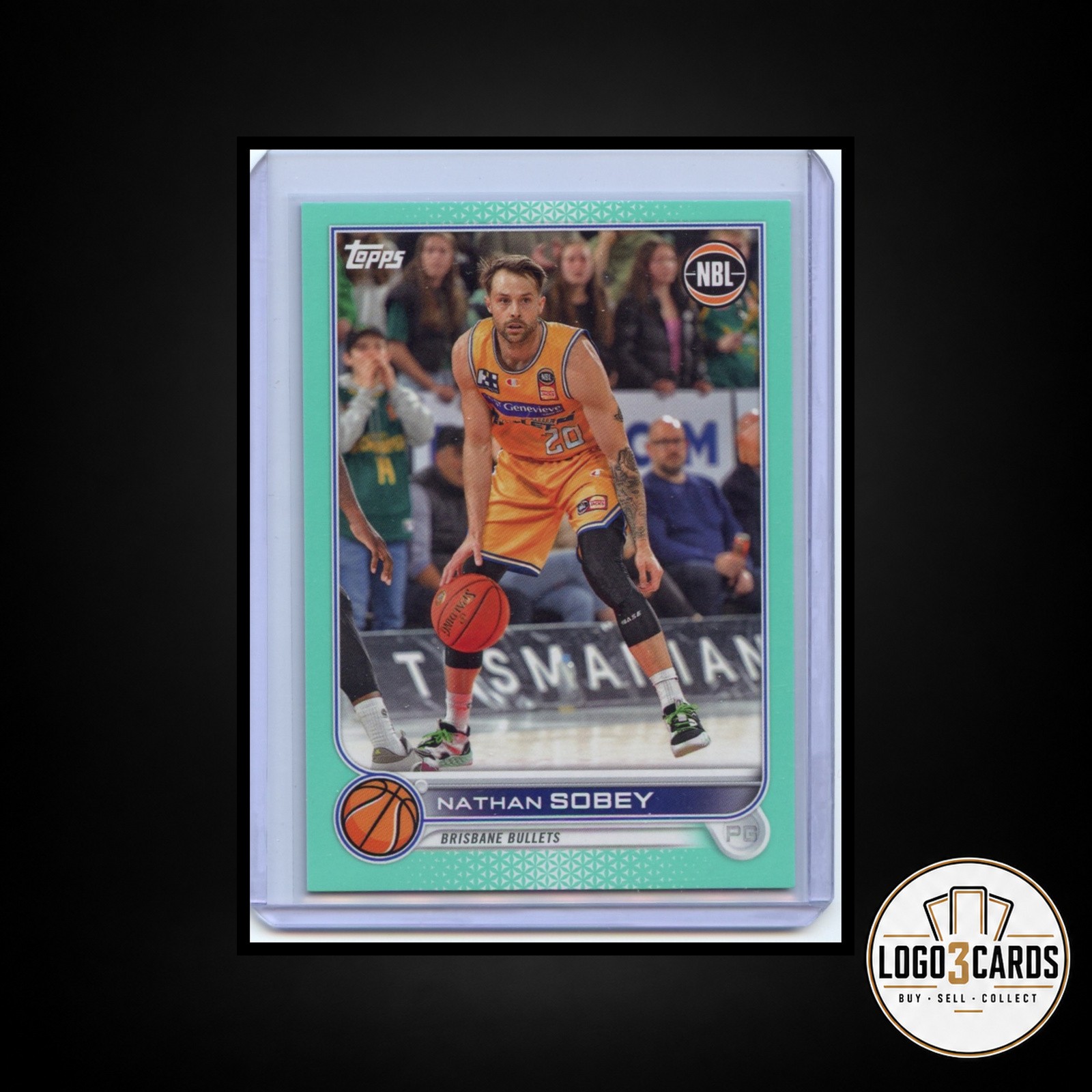 2023-24 Topps NBL Nathan Sobey Teal /199 #19