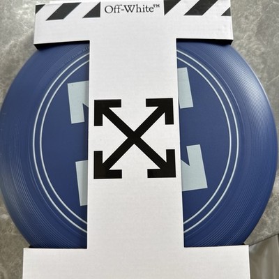 Off-White x Virgil Abloh Frisbee Flying Disc Navy Blue New Sealed Original Rare
