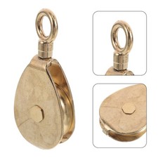  Poulie marine à roulement silencieux, en laiton, pour gréement de voilier,