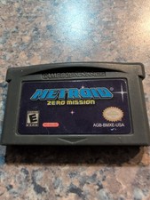 Nintendo GBA Gameboy Advance Metroid Zero Mission Tested Combine Shipping 