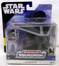Star Wars Micro Galaxy Squadron Series 4 TIE Interceptor  0078 Jazwares New