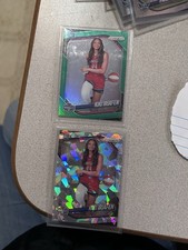Panini Prizm Kiki Iriafen Washington Mystics Rookie Card Lot (2)