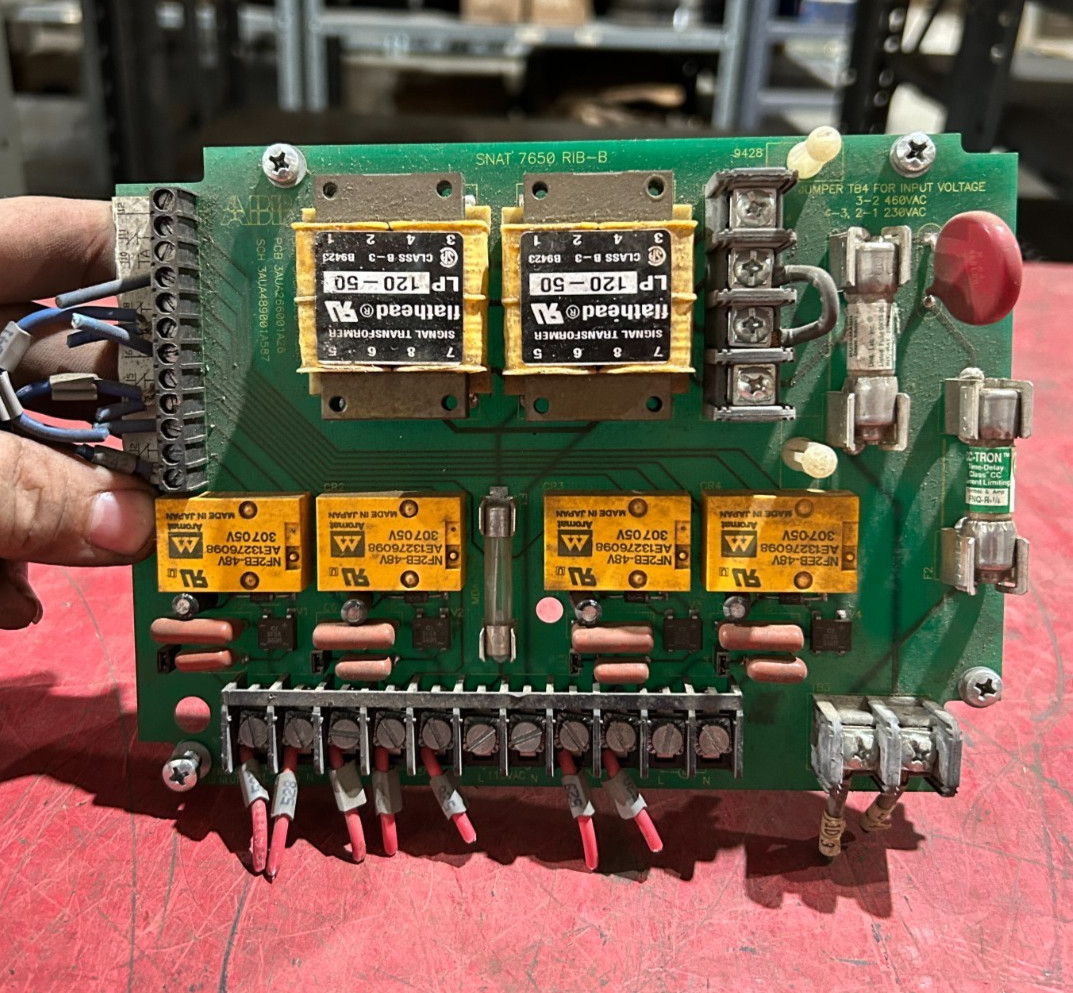 USED ABB CIRCUIT BOARD SNAT 7650 RIB-B