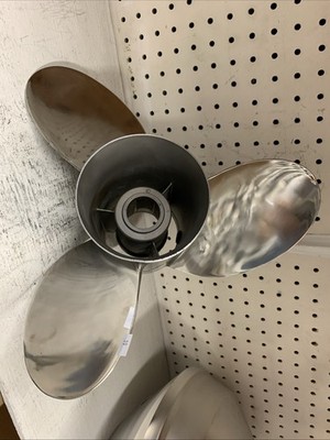 Mercury Mirage Plus Stainless Steel Propeller 48-13700 19p for