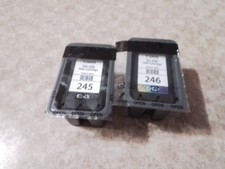 Genuine Canon PG-245 Black CL-246 Color Set of 2 Ink Cartridges