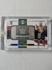 Solo Sikoa 2022 Panini Impeccable 1 Troy Ounce Silver Bar #/35 RC Rookie WWE