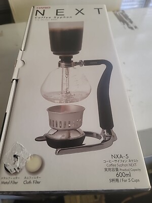 HARIO Syphon Coffee Maker TCA-5 600ml for 5 Ex Cups Glass Imported from Japan