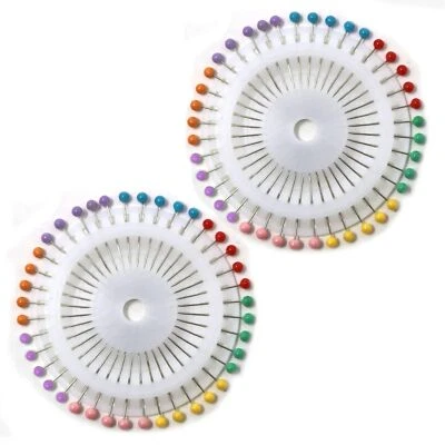 SOPHIE LTD. 80pc Berry Pins Head Pear Berry Straights DIY Sewing Craft stationery Decoration