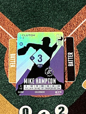 Mike Hampton Foil 2021 Clutch Baseball Card Colorado ASG Subset