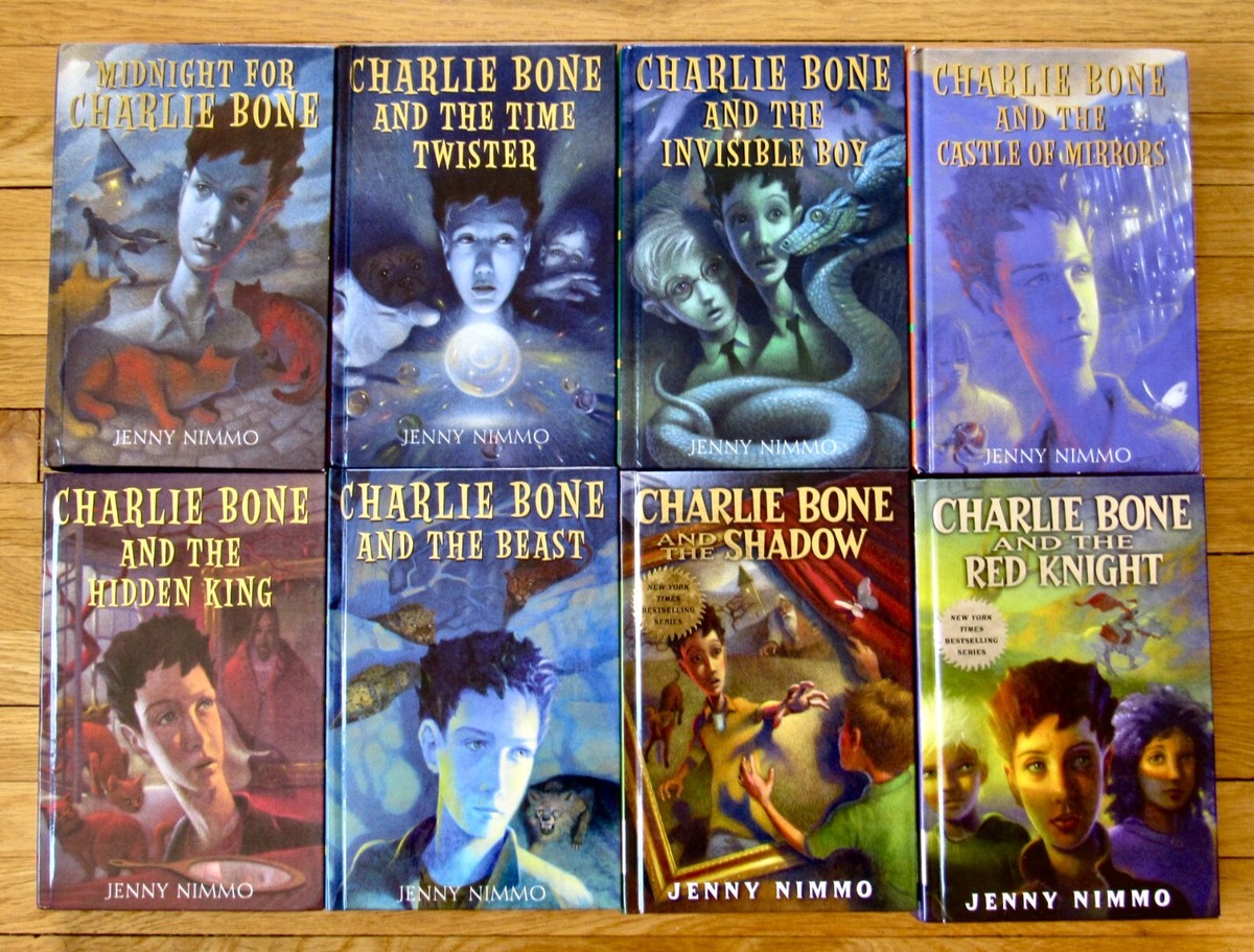 Complete Set 1-8 CHARLIE BONE Books Jenny Nimmo Children of