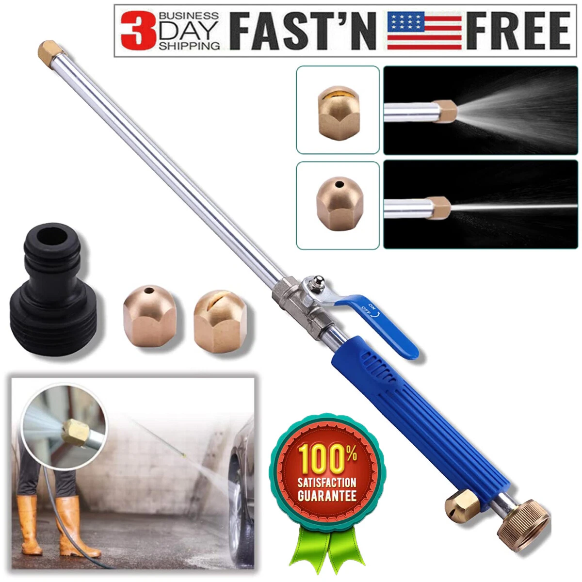 Power washer wand for garden deals hose