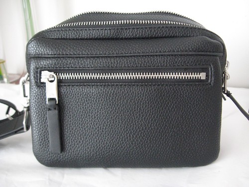 JOHN LEWIS KIN!!! BLACK FAUX LEATHER CAMERA X BODY BAG!!! - Picture 10 of 21