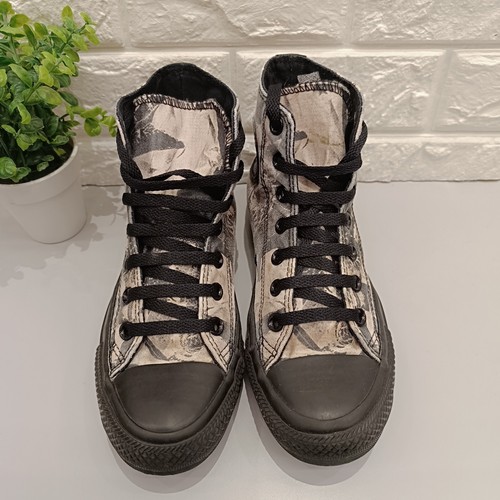 Converse Pop Art Chuck Taylor Hi Parchment Black Trainers Womens 5 UK 37.5 - Picture 2 of 15