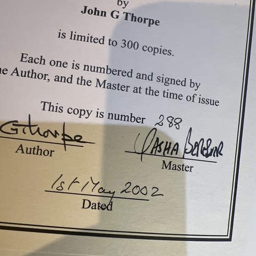 THORPE, JOHN G. (1932-) The Worshipful Company of Makers of Playing Cards - Bild 6 von 6