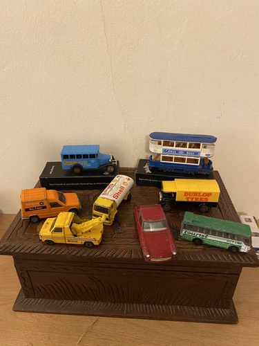 Collection Of Vintage Die Cast Toy Cars, Matchbox , Corgi, Retro. Toy Car Bundle