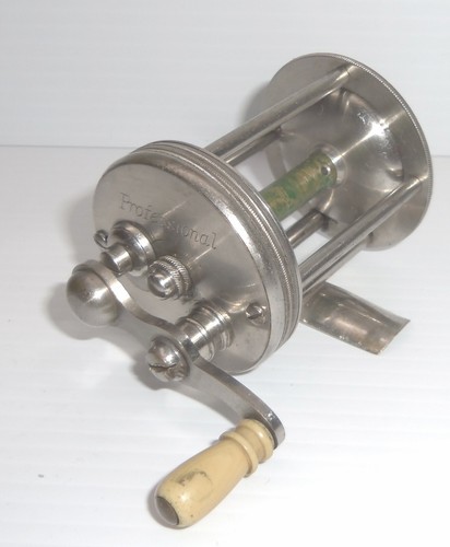 Carrete de pesca de baitcasting “profesional” de colección RARO - Imagen 6 de 16