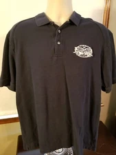 Nike Golf, Two Roads Brewery staff, Polo Shirt Mens XL Blue Embroidered Logo
