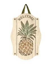Studio M - Door Décor - Rustic Pineapple