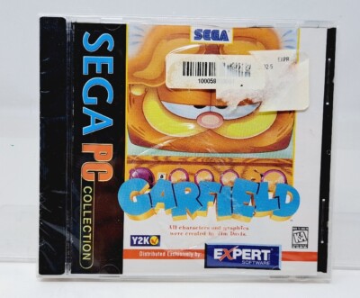 Garfield in TV Land Caught in Act Expert Software SEGA PC Windows Y2K New Sealed
