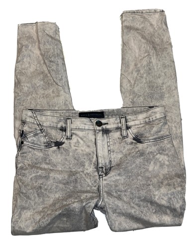 Denim RX Fever Pull On Gray Jeans 