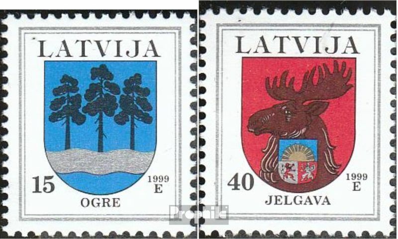 Latvia 495,498 (Complete Edition) new with gum original 1999 coa