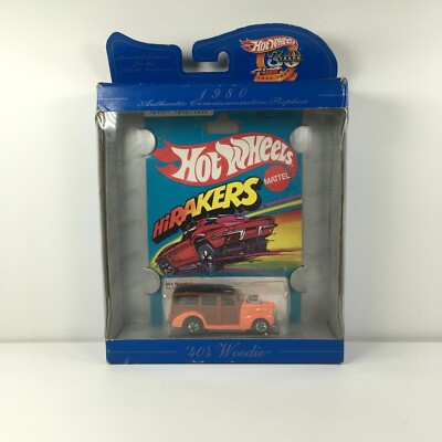 【廃盤】Merry goround REDDISH COLLECTORS … Hot Wheels Hi-rakers 40's Woodie 30th Anniversary Orange C4
