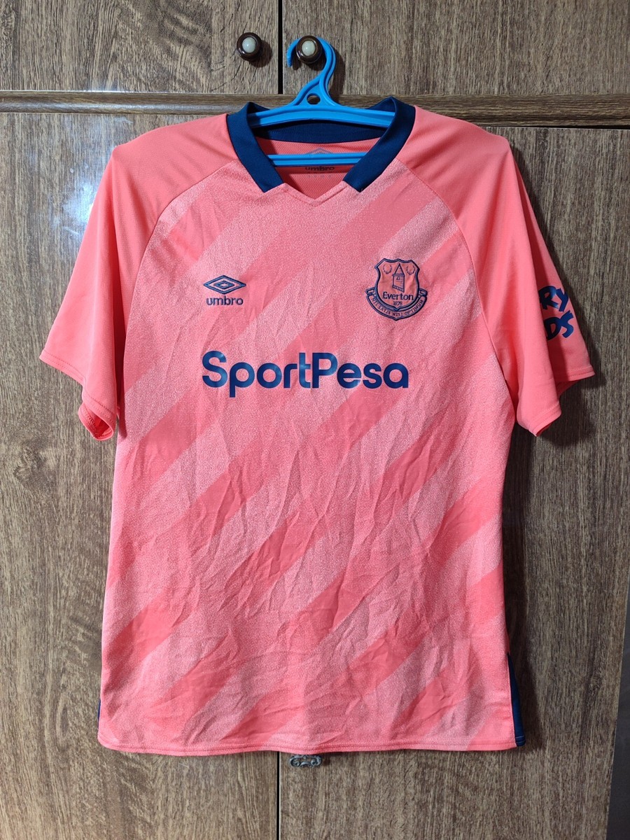 Salmon Everton Away Top Everton Salmon Kit Hot Sale