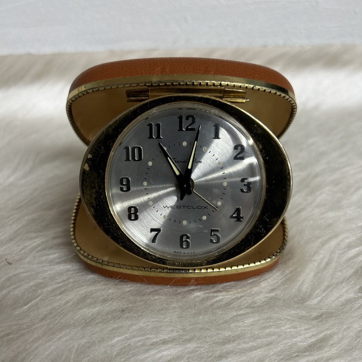 Westclox “Travel Ben” Windup Alarm Clock Model 42022 | eBay
