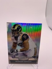 2010 Bowman Sterling Refractor 236/299 Rodger Saffold #35 St Louis Rams RC