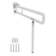 Stützgriff für barrierefreies Bad Klappgriff WC Hilfe klappbar Aufstehhilfe