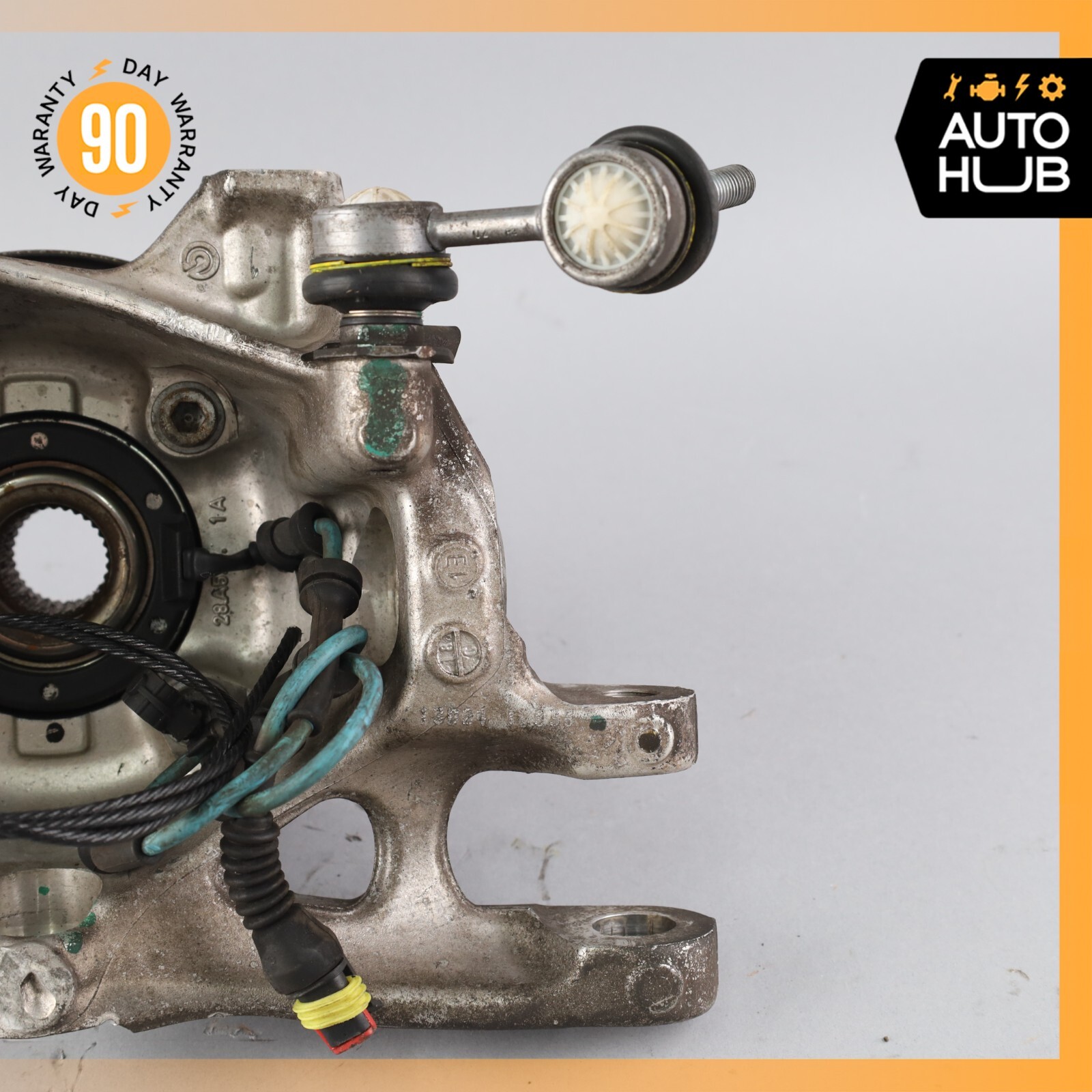 11-19 Maserati GranTurismo S M145 Rear Left Side Spindle Knuckle Hub OEM 33k