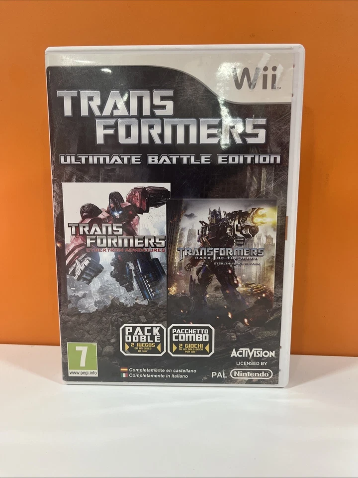 TRANSFORMERS ULTIMATE BATTLE EDITION - NINTENDO WII - PAL ESPAÑA - TRANS FORMERS, foto 1 de 2