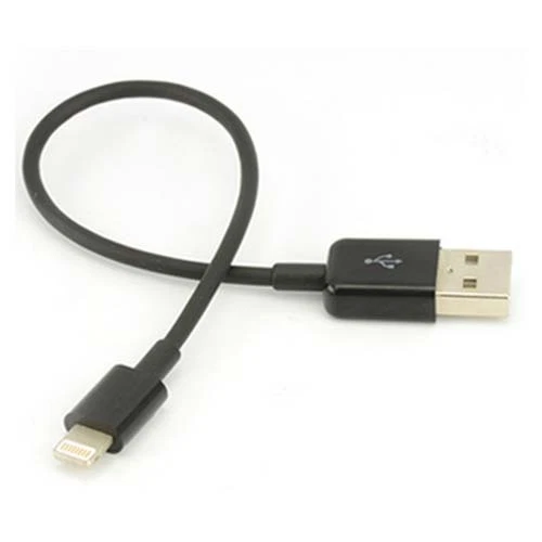 Short 8pin Black USB 2 Sync Cable for iPhone 5 6 iPod Touch iPad Mini - Picture 5 of 8