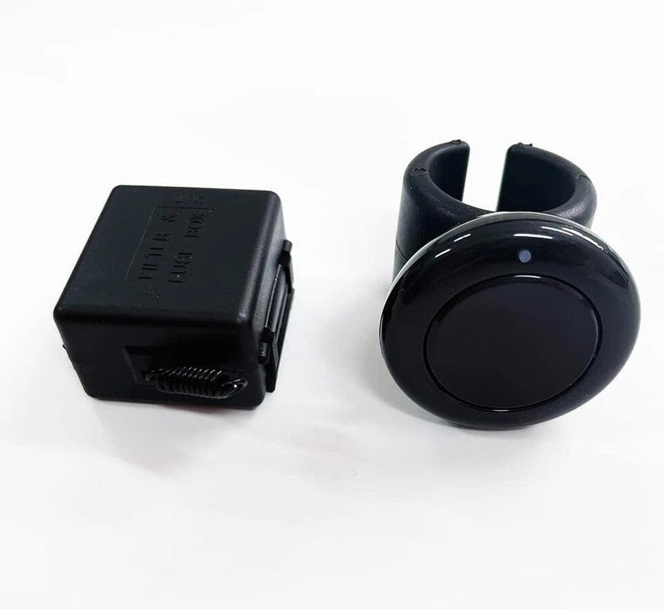 Wireless Horn Button Car Steering Wheel Horn Button Kit 12V Auto Truck Universal - Image 2 of 4