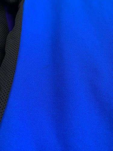 Pearl Izumi Long Sleeve 1/2 Zip Size M Medium Made In USA Blue Cycling Jersey - Picture 9 of 10
