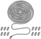 120 Inch Ceiling Fan Pull Chain Beaded Ball Light Pulls Extension Chains