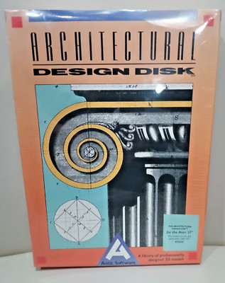 Architectural Design Disk by Antic Software; Atari ST; Disk w/Manual CIB
