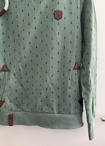 Naketano Sweater Hoodie Sweatshirt Hoodie Anker Schnizzel Dizzel Popizzel Gr. M - Bild 3 von 10