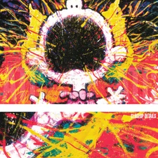 26W"x17H" BIG, LOUD, SCREAMING BLONDE by TOM EVERHART - LUCY CHOICES of CANVAS