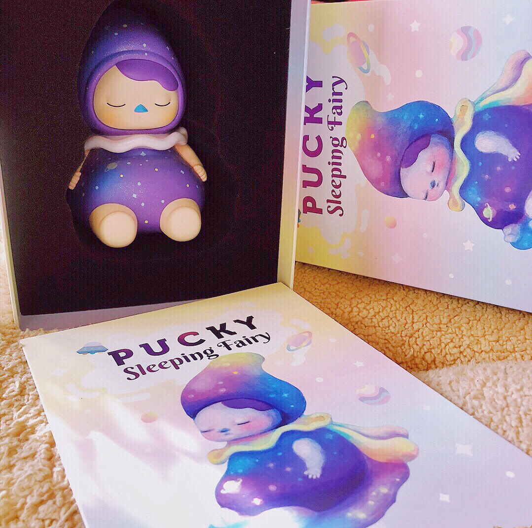 POP MART x PUCKY Sleeping Fairy Limited Art Toy Figurine | eBay