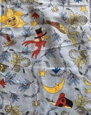 Mother Goose & Friends Susan Garman P&B Textiles Fabric Nursery Rhyme 36 x 42”