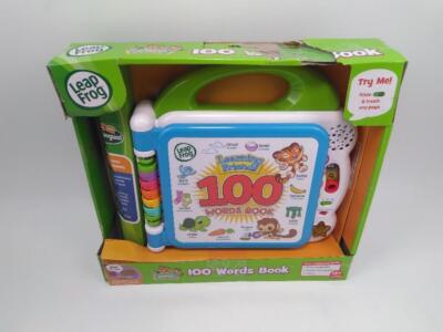 LeapFrog Learning Friends 100 Words Book, Green, Damaged Packaging
