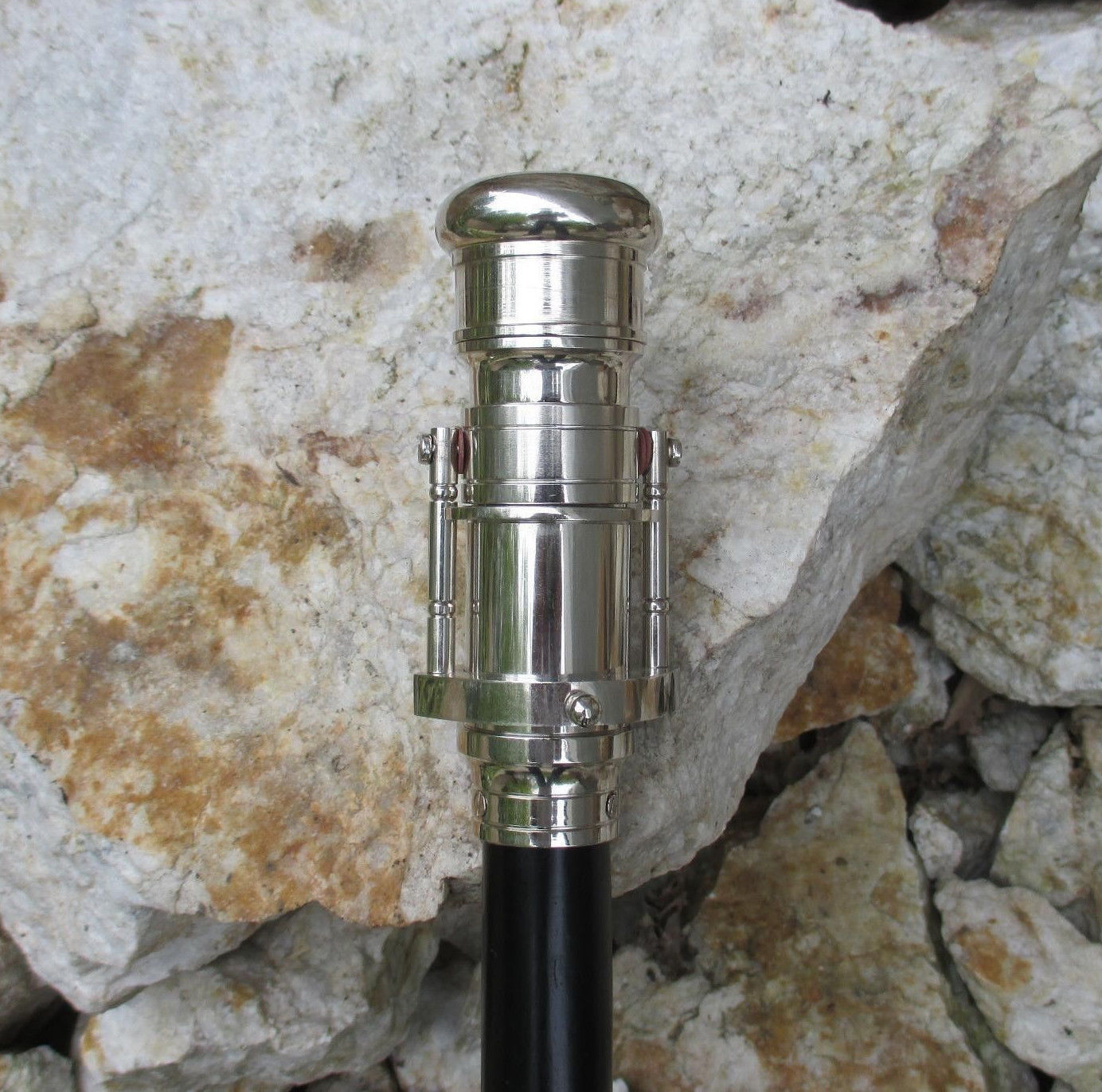 New Solid Vintage Cane Antique Walking Stick with… - image 3