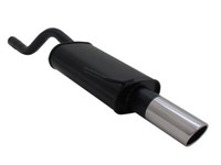 Novus Sportauspuff Gruppen 1X90Mm Sr-Design Renault Clio II B 1,2/1,4/1,616V
