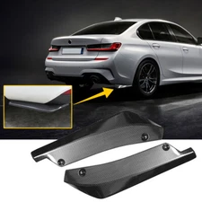 Universal Carbon Fiber Car Bumper Corner Rear Lip Splitter Diffuser Body Kit