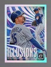  2020 Donruss Optic Illusions Holo Silver #5 Whit Merrifield