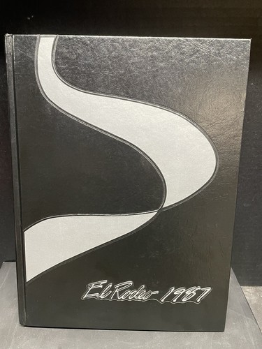 1987 El Rodeo USC Hard Cover Yearbook Vintage